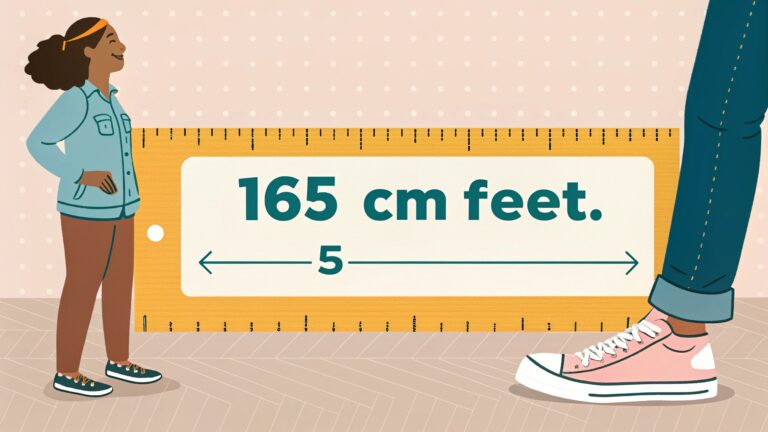 165cm to feet – Understanding the Measurement Conversion